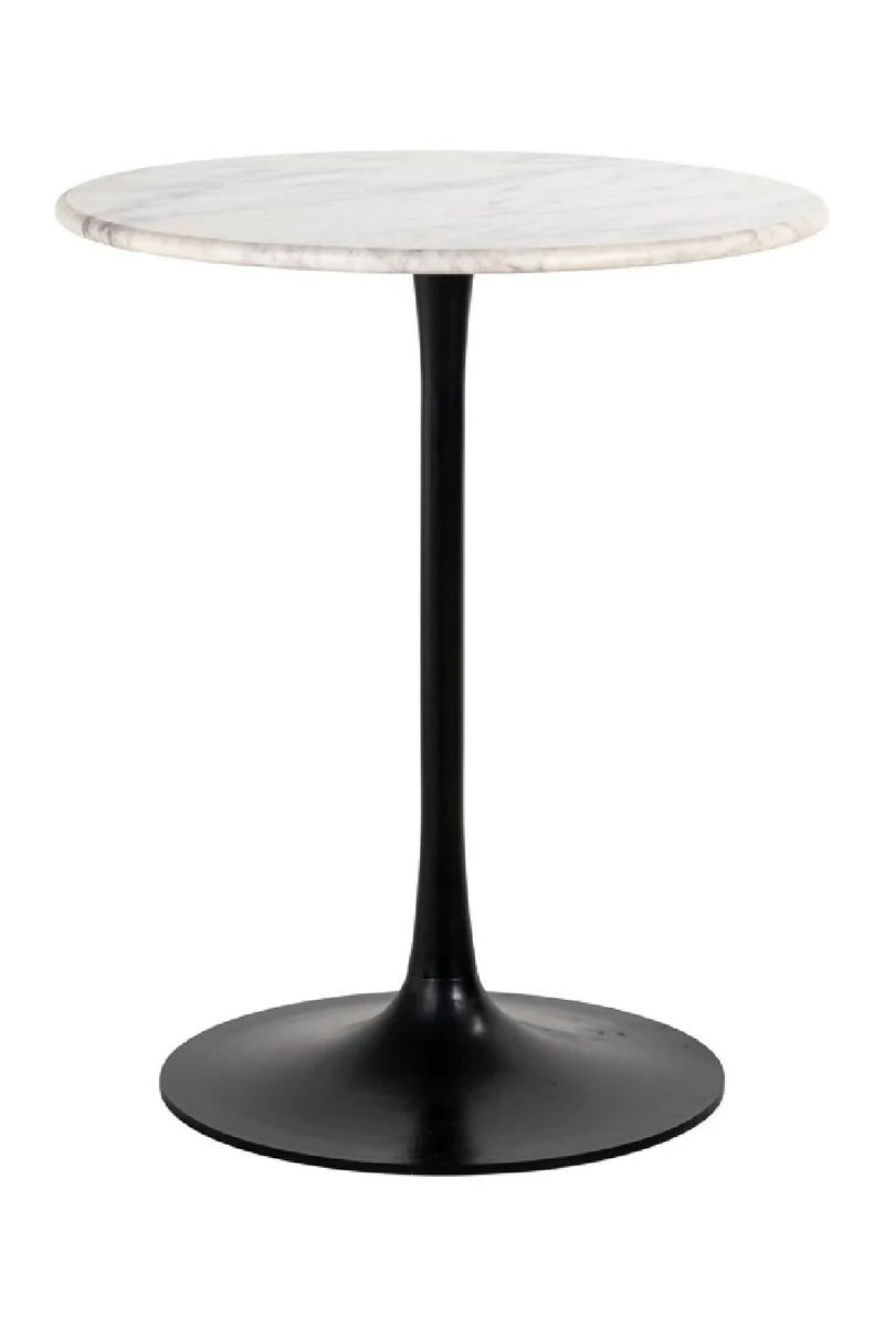 Marble Pedestal Bistro Table | OROA Carlten | Woodfurniture.com