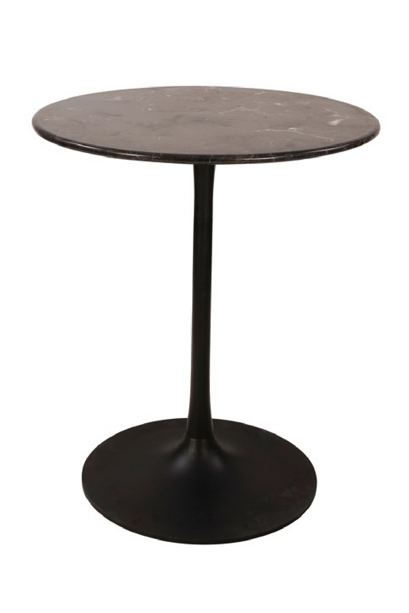 Marble Pedestal Bistro Table | OROA Carlten | Woodfurniture.com