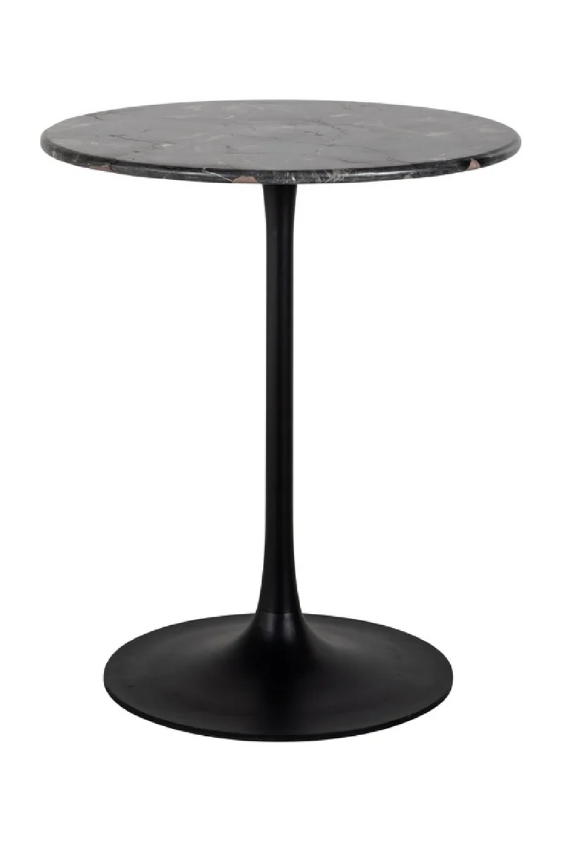 Marble Pedestal Bistro Table | OROA Carlten | Woodfurniture.com