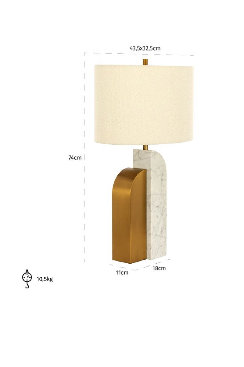 Modern Table Lamp | OROA Liliana | Woodfurniture.com