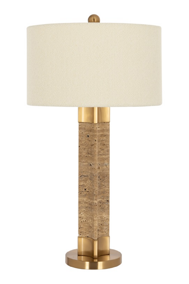 White Shade Table Lamp | OROA Aaliyah | Woodfurniture.com