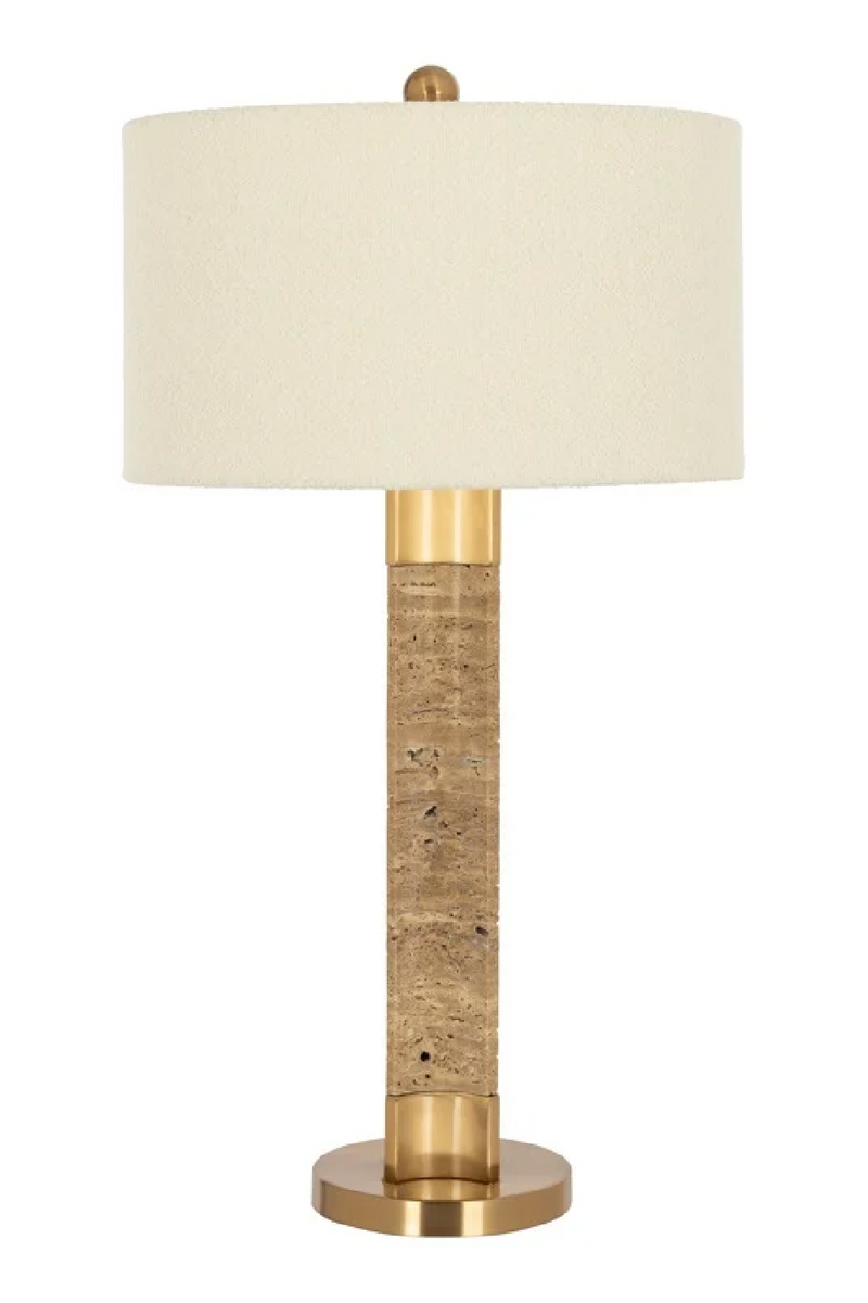 White Shade Table Lamp | OROA Aaliyah | Woodfurniture.com