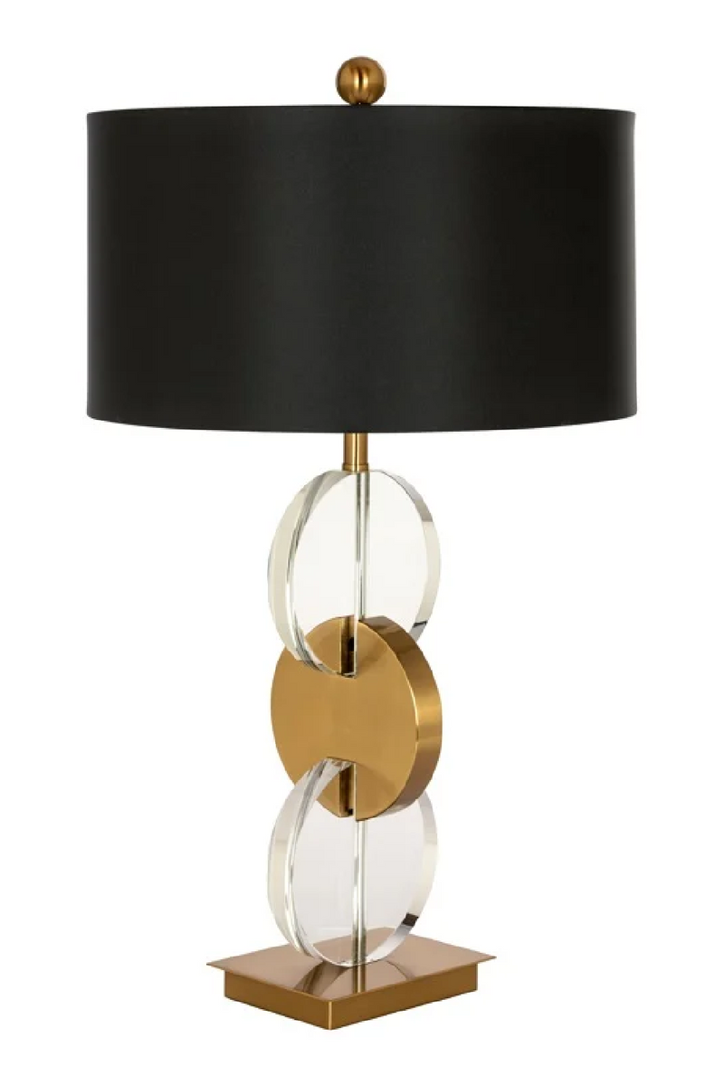 Black Shade Modern Table Lamp | OROA Esmé | Woodfurniture.com