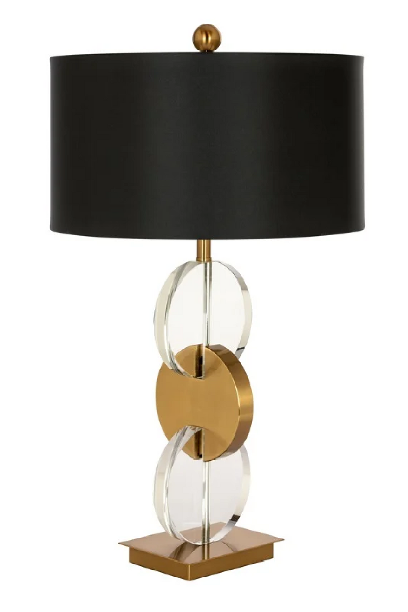 Black Shade Modern Table Lamp | OROA Esmé | Woodfurniture.com