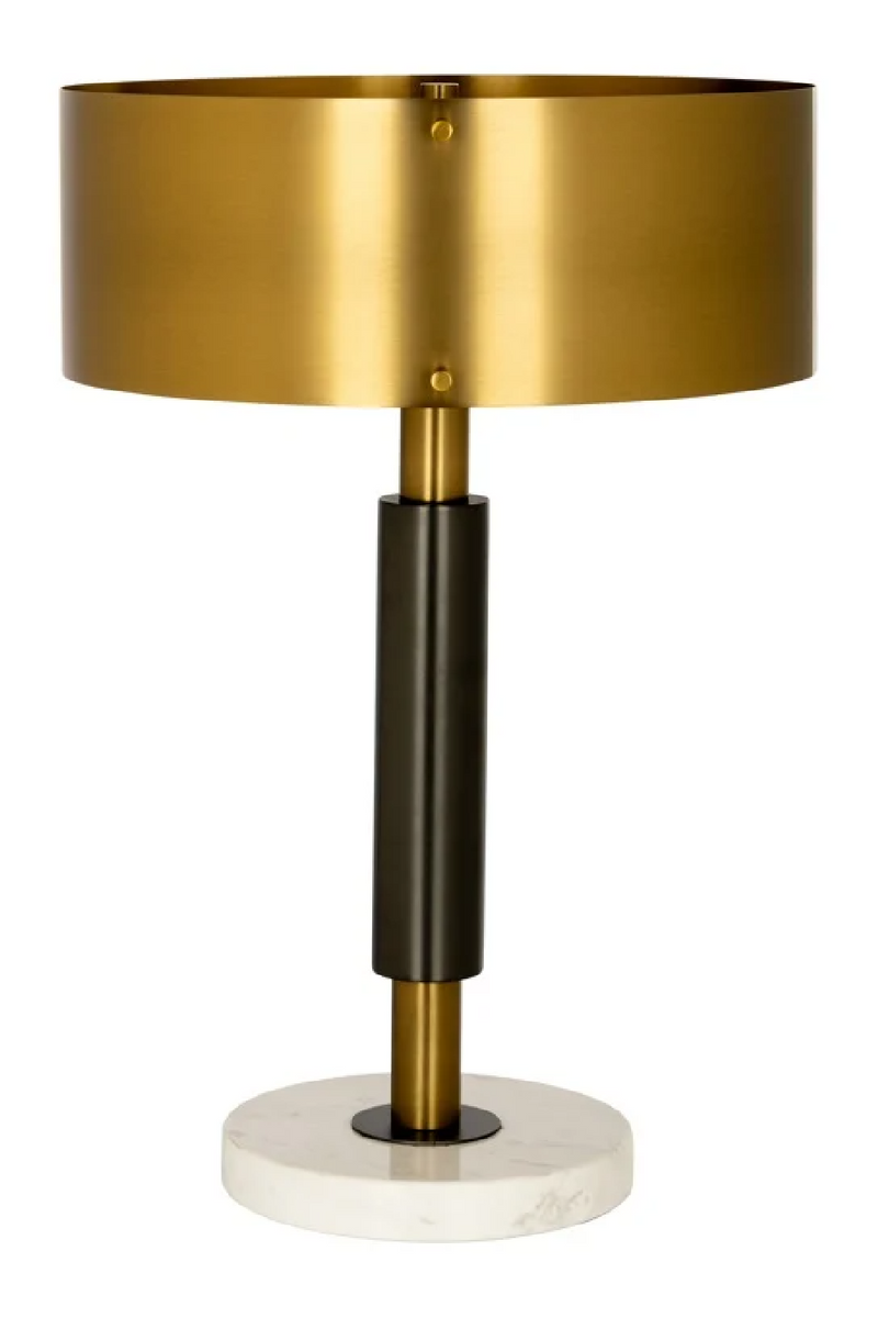 Gold Industrial Table Lamp | OROA Emine | Woodfurniture.com