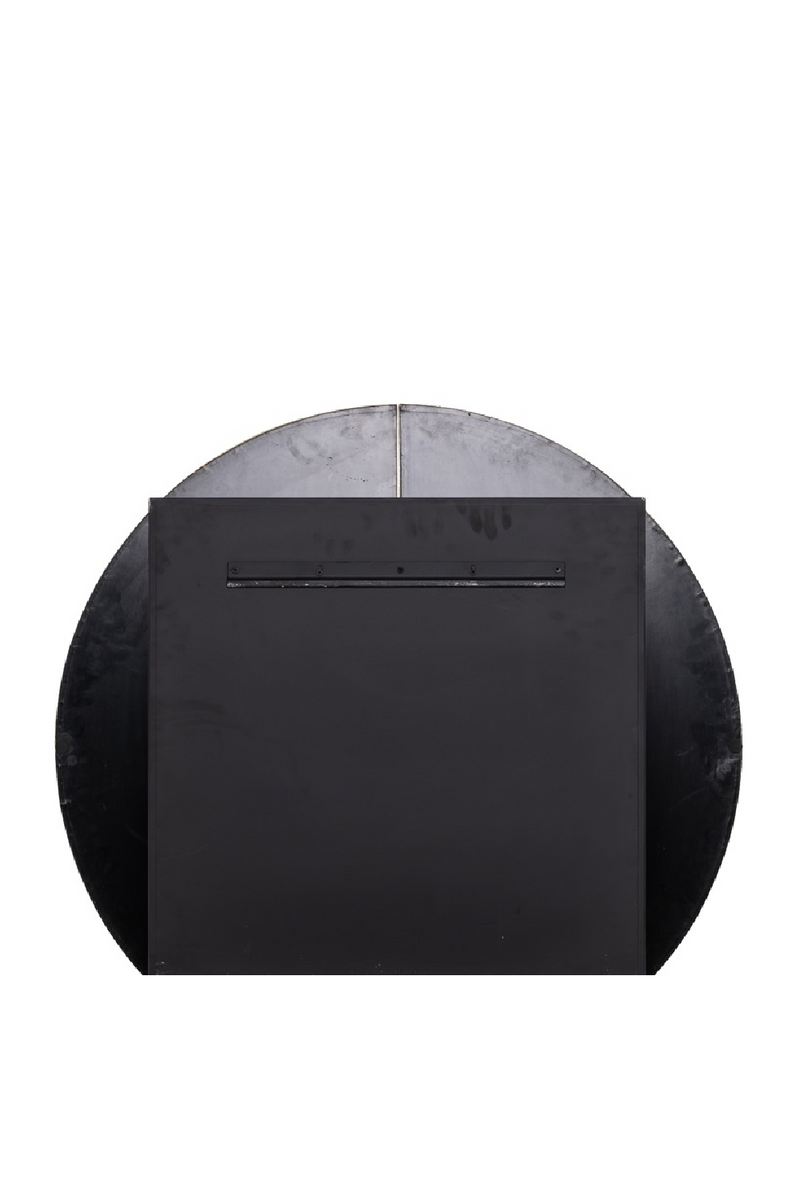 Circular Gold Wall Cabinet | OROA Bowie | Oroatrade.com