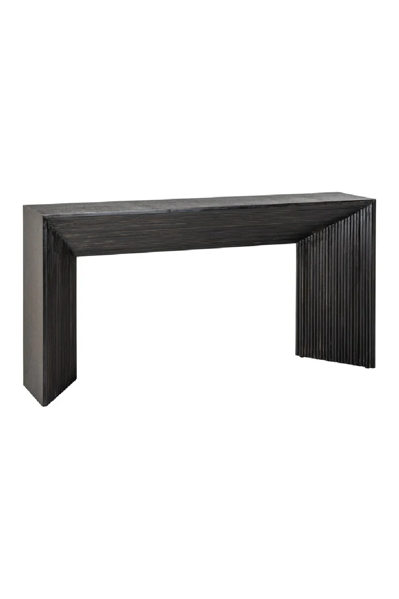 Black Angular Console Table | OROA Gizen | Woodfurniture.com