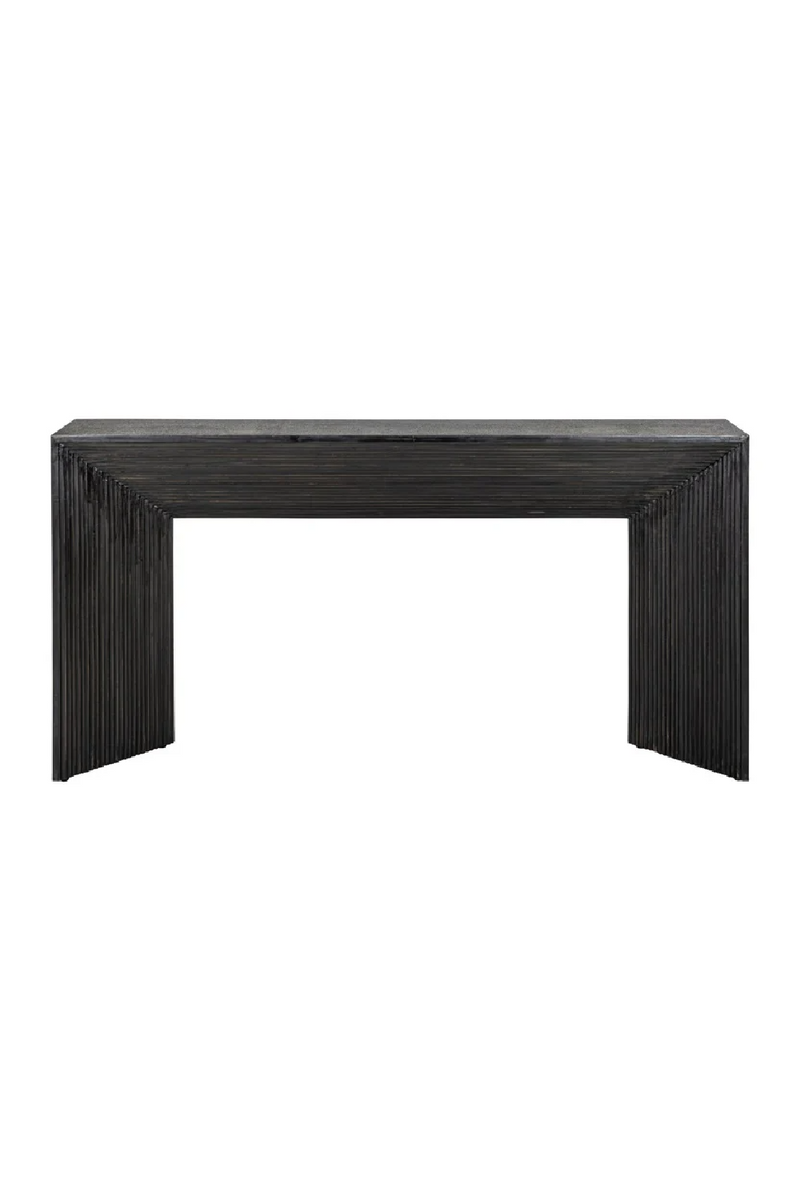 Black Angular Console Table | OROA Gizen | Woodfurniture.com