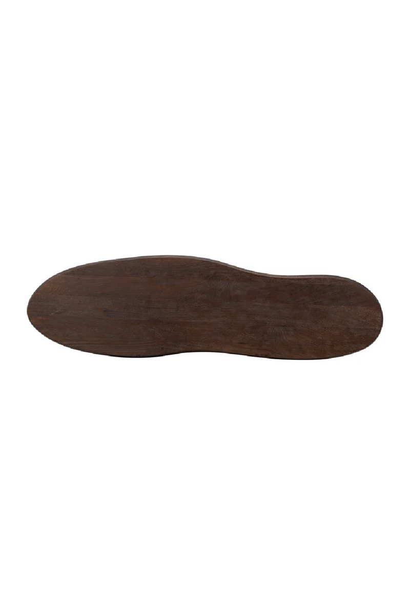 Wooden Organic-Shaped Console | OROA Odile | Woodfurniture.com