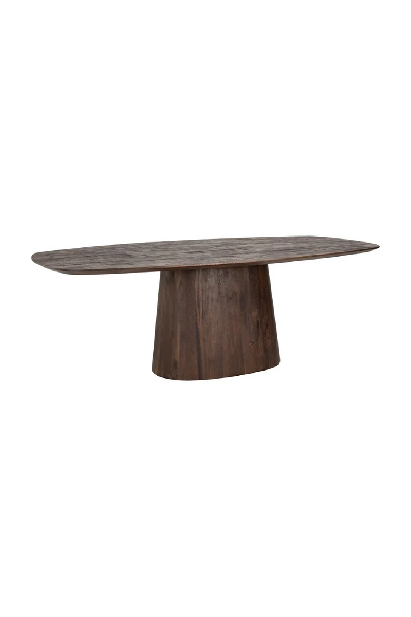 Wooden Oval Dining Table | OROA Alix | Woodfurniture.com