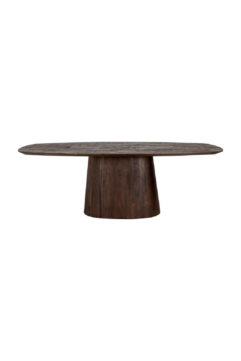 Wooden Oval Dining Table | OROA Alix | Woodfurniture.com