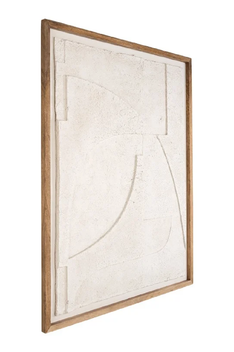 Framed White Wall Art | OROA Loa | Woodfurniture.com