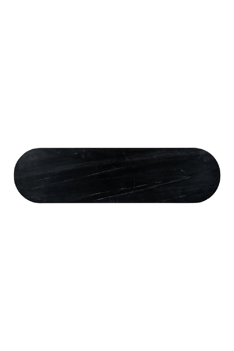 Black Marble Console Table | OROA Dayton | Woodfurniture.com