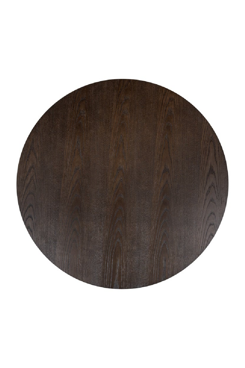 Round Wooden Coffee Table | OROA Luxor | Woodfurniture.com