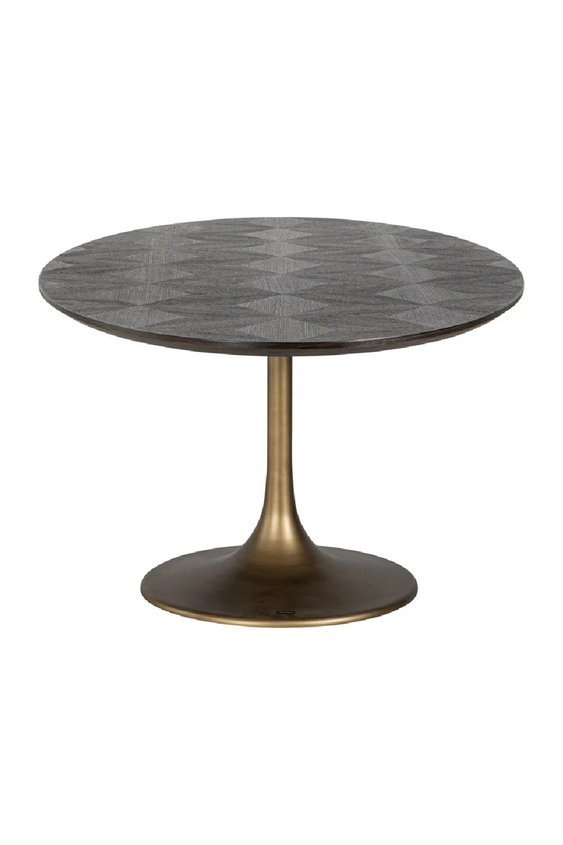 Oval Pedestal Dining Table | OROA Luxor | Woodfurniture.com