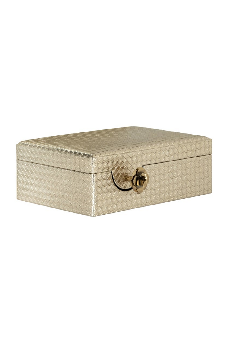 Gold Jewelry Box | OROA Trace | Woodfurniture.com