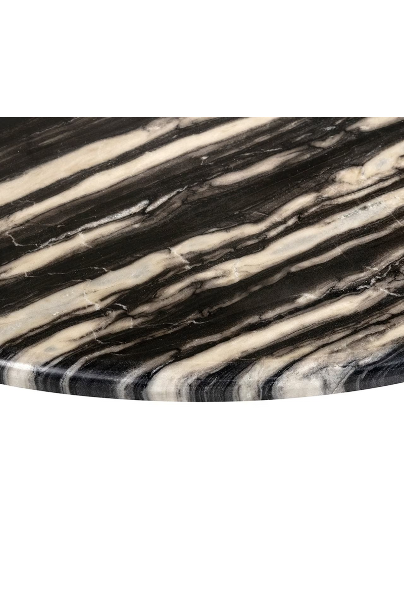 Sleek Black Marble Coffee Table | OROA Bancroft | Woodfurniture.com