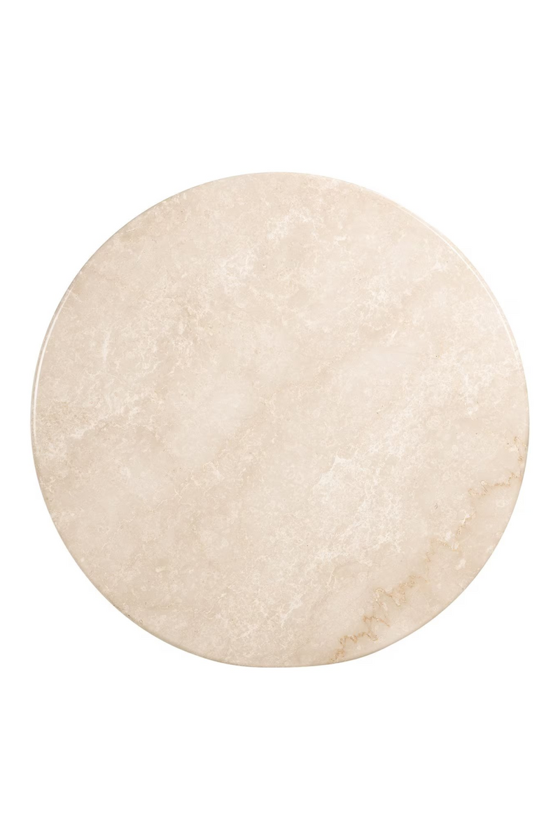 Minimalist Beige Marble Top | OROA Tavolo | Woodfurniture.com