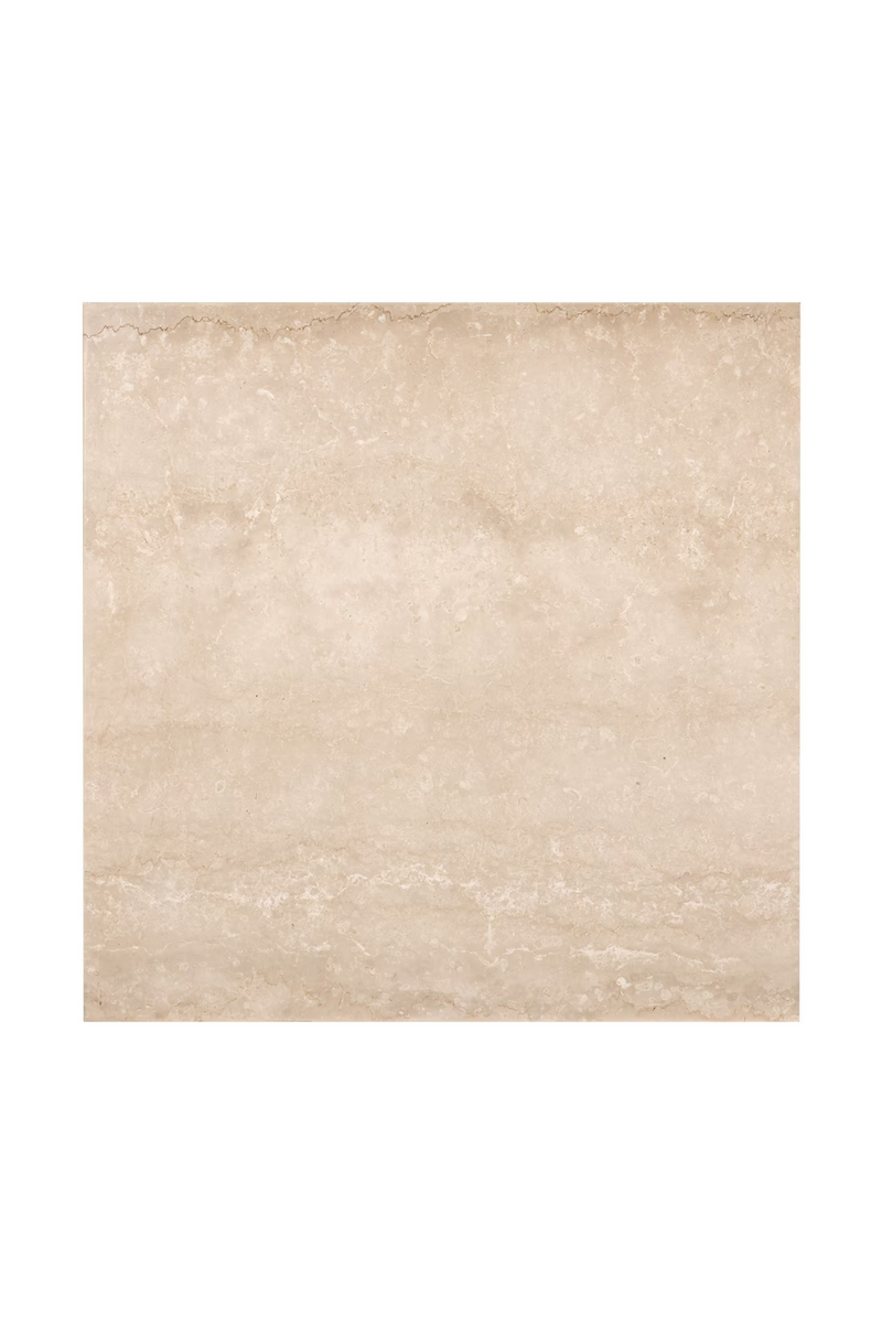 Minimalist Beige Marble Top | OROA Tavolo | Woodfurniture.com