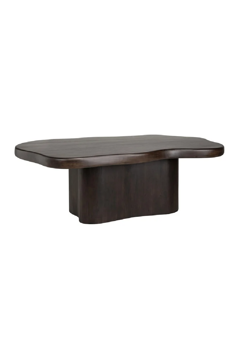 Brown Acacia Organic Dining Table | OROA Sherman | Woodfurniture.com