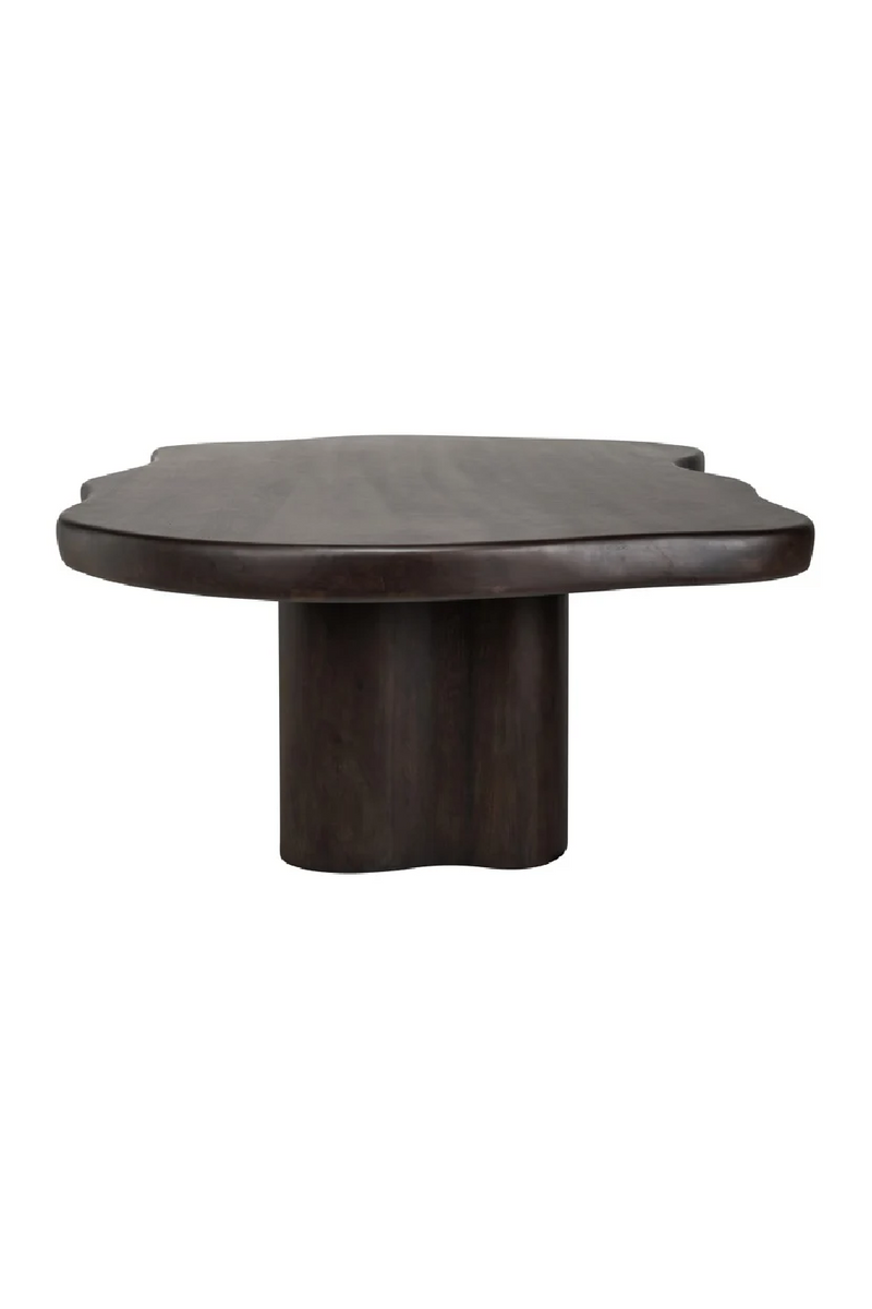 Brown Acacia Organic Dining Table | OROA Sherman | Woodfurniture.com