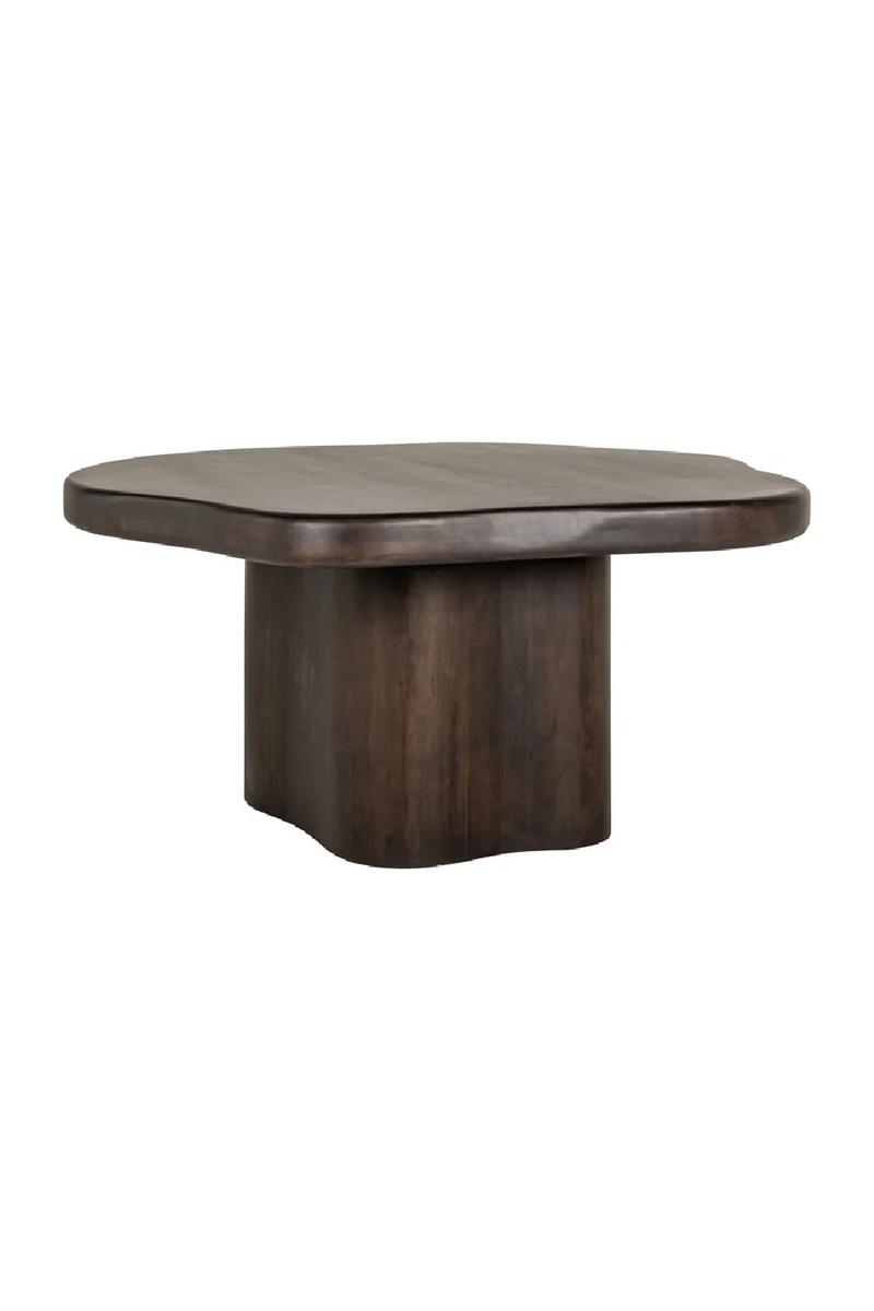 Brown Acacia Organic Dining Table | OROA Sherman | Woodfurniture.com