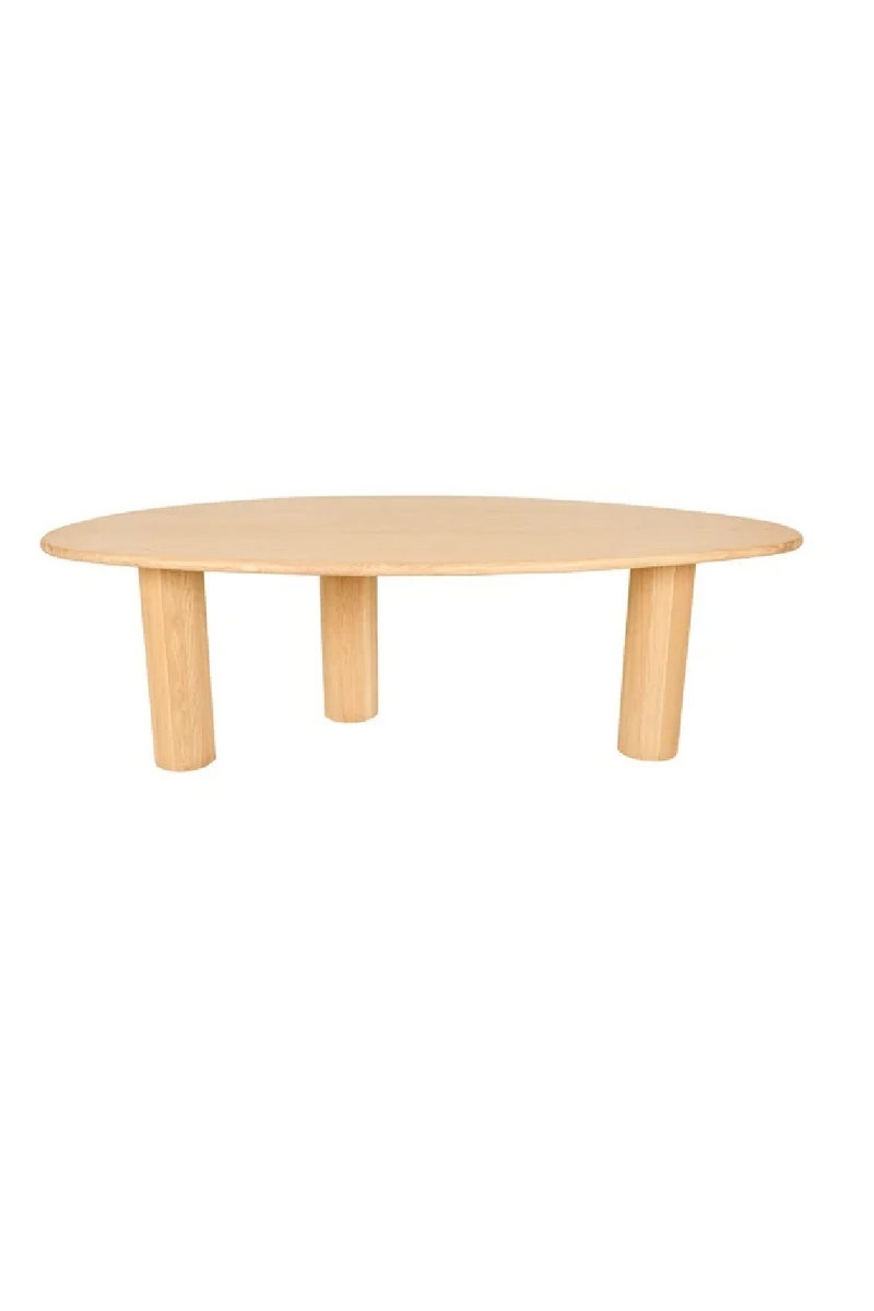 Oak Organic Dining Table | OROA Oakley | Woodfurniture.com