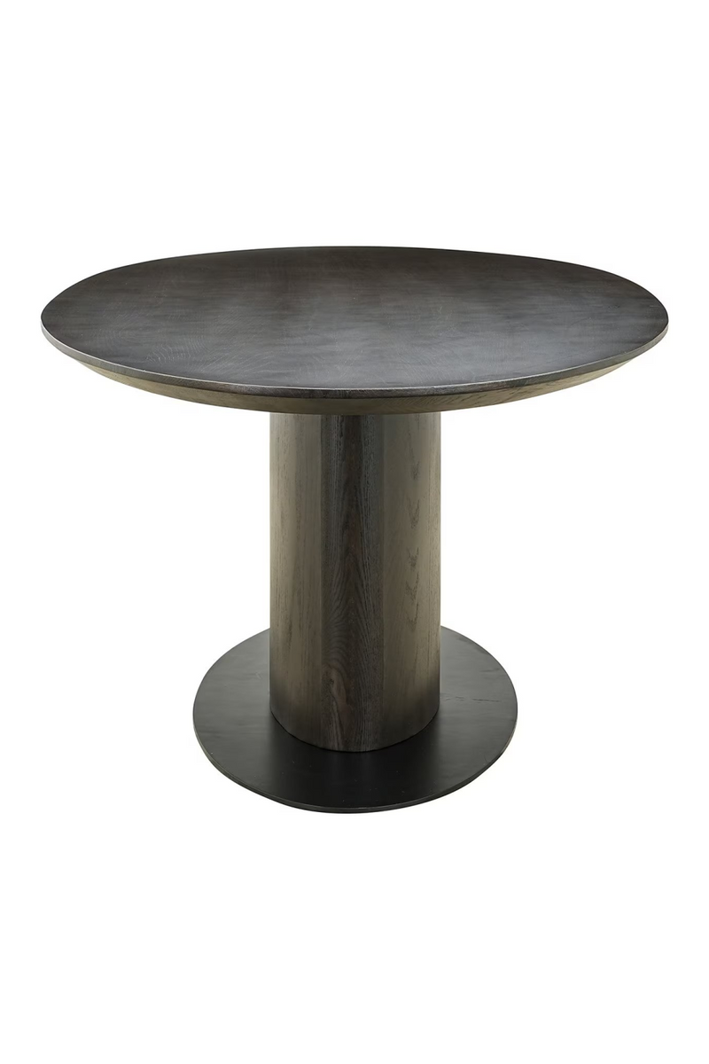 Brown Wooden Oval Dining Table | OROA Gordon | Woodfurniture.com