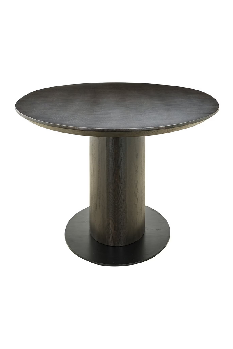 Brown Wooden Oval Dining Table | OROA Gordon | Woodfurniture.com