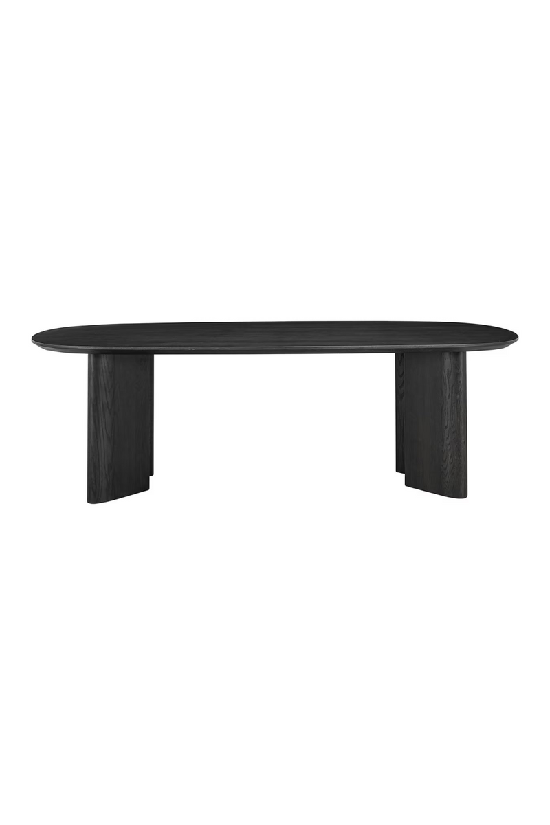 Dark Oak Dining Table | OROA Durban | Woodfurniture.com