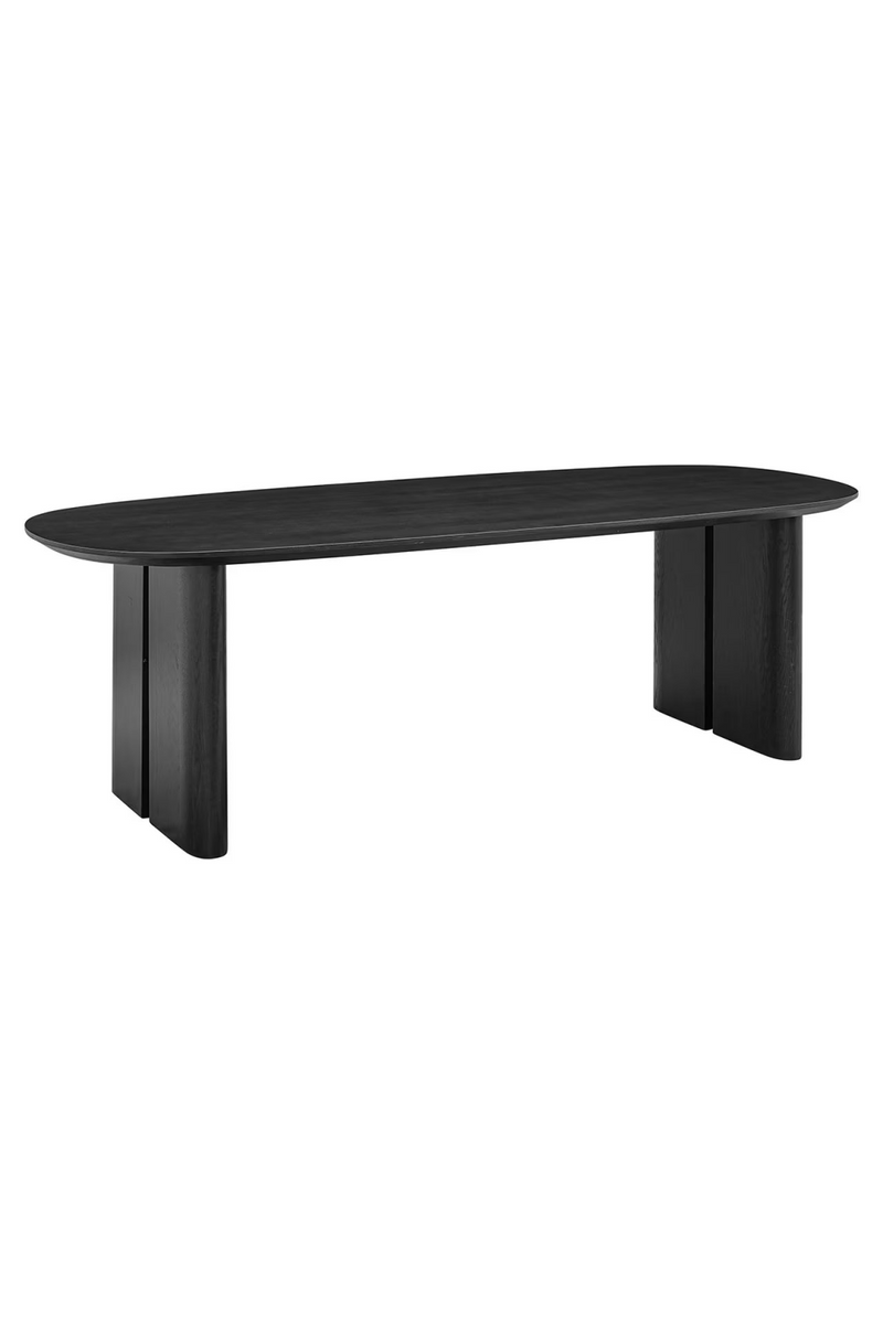 Dark Oak Dining Table | OROA Durban | Woodfurniture.com