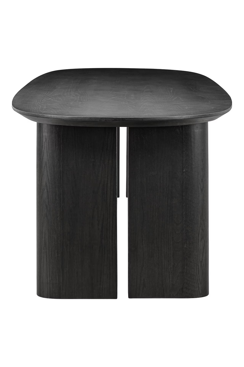 Dark Oak Dining Table | OROA Durban | Woodfurniture.com