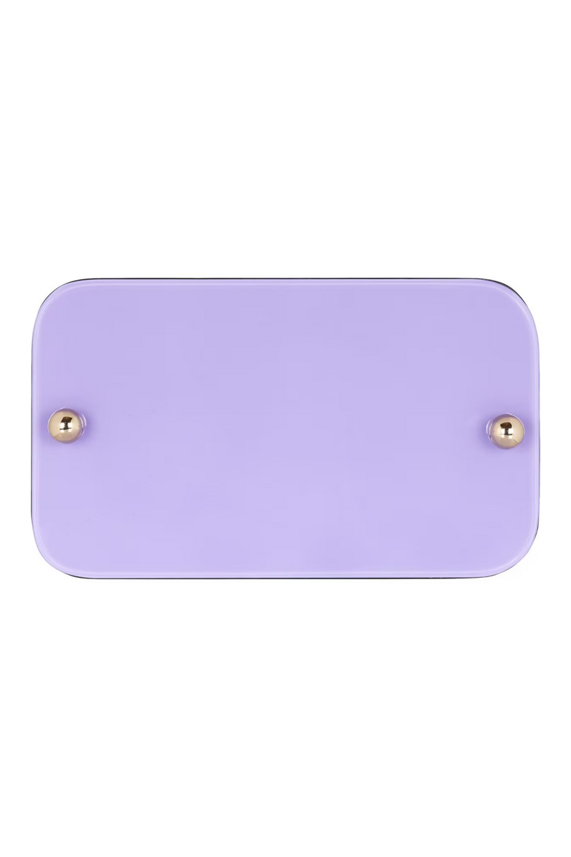 Purple Glass Tray | OROA Judy | woodfurniture.com