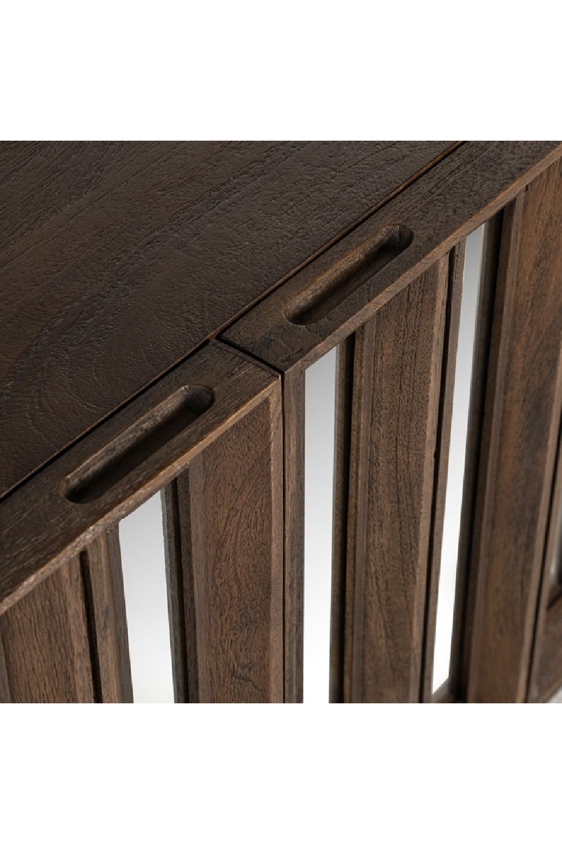 Mango Wood 4-Door TV Unit | OROA Bryant | Woodfurniture.com