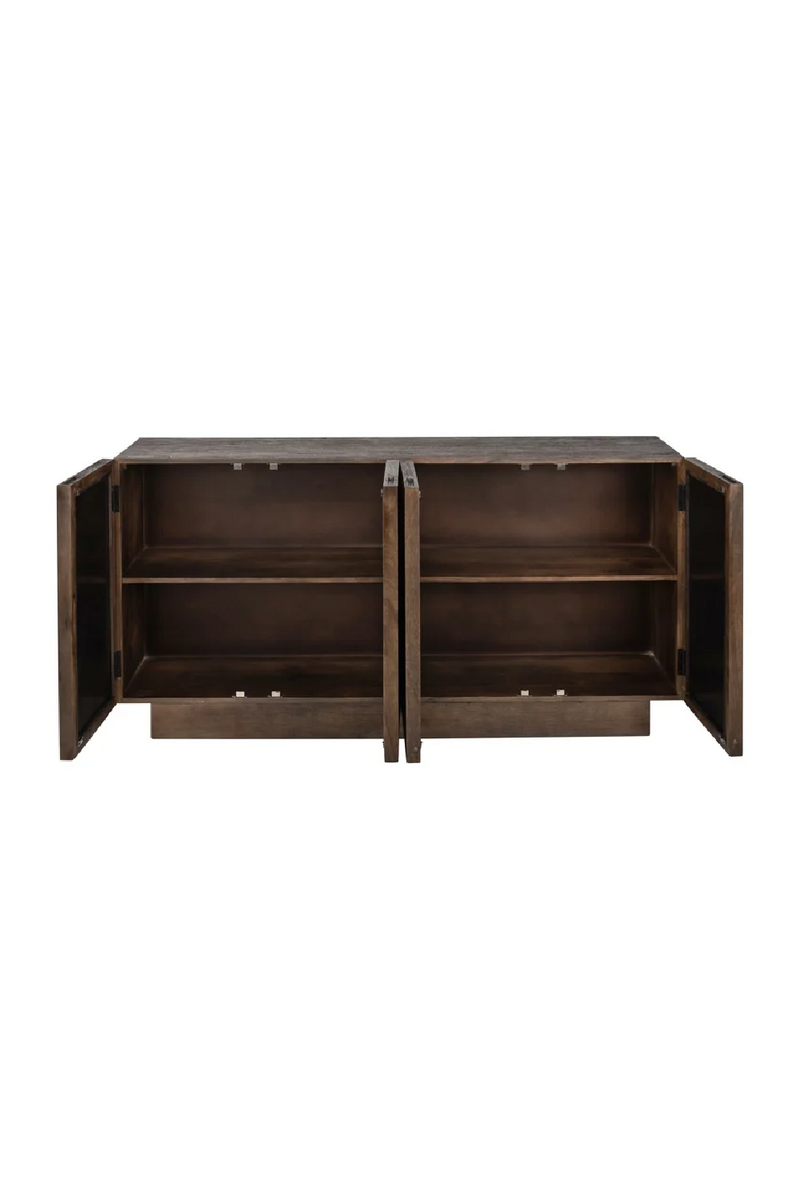 Mango Wood 4-Door Sideboard | OROA Bryant | Woodfurniture.com