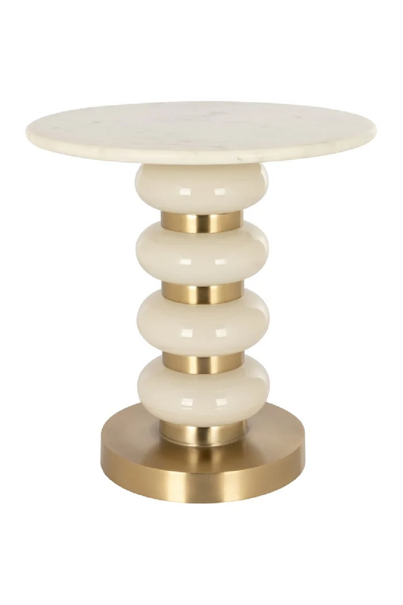 Marble End Table | OROA Boann | Woodfurniture.com