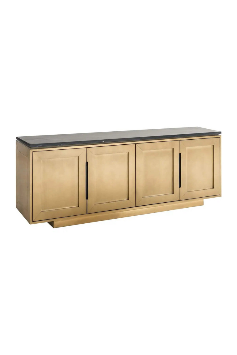 Gold 4-Door Sideboard | OROA Finsbury | Woodfurniture.com