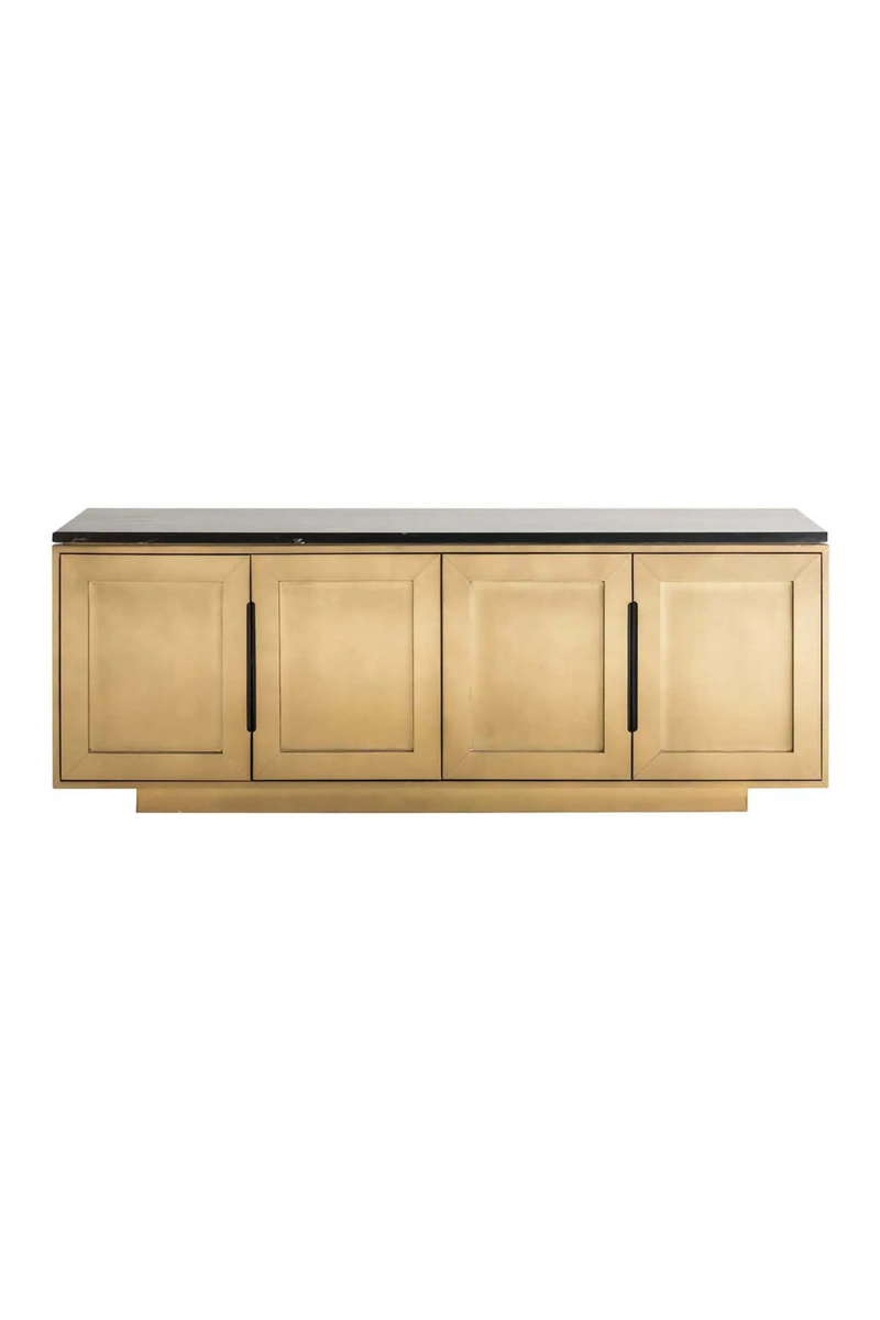 Gold 4-Door Sideboard | OROA Finsbury | Woodfurniture.com