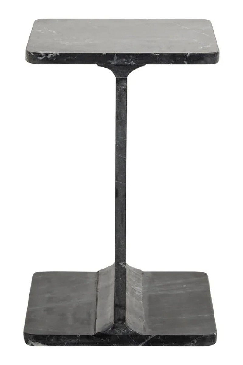 Black Marble End Table | OROA Benson | Woodfurniture.com