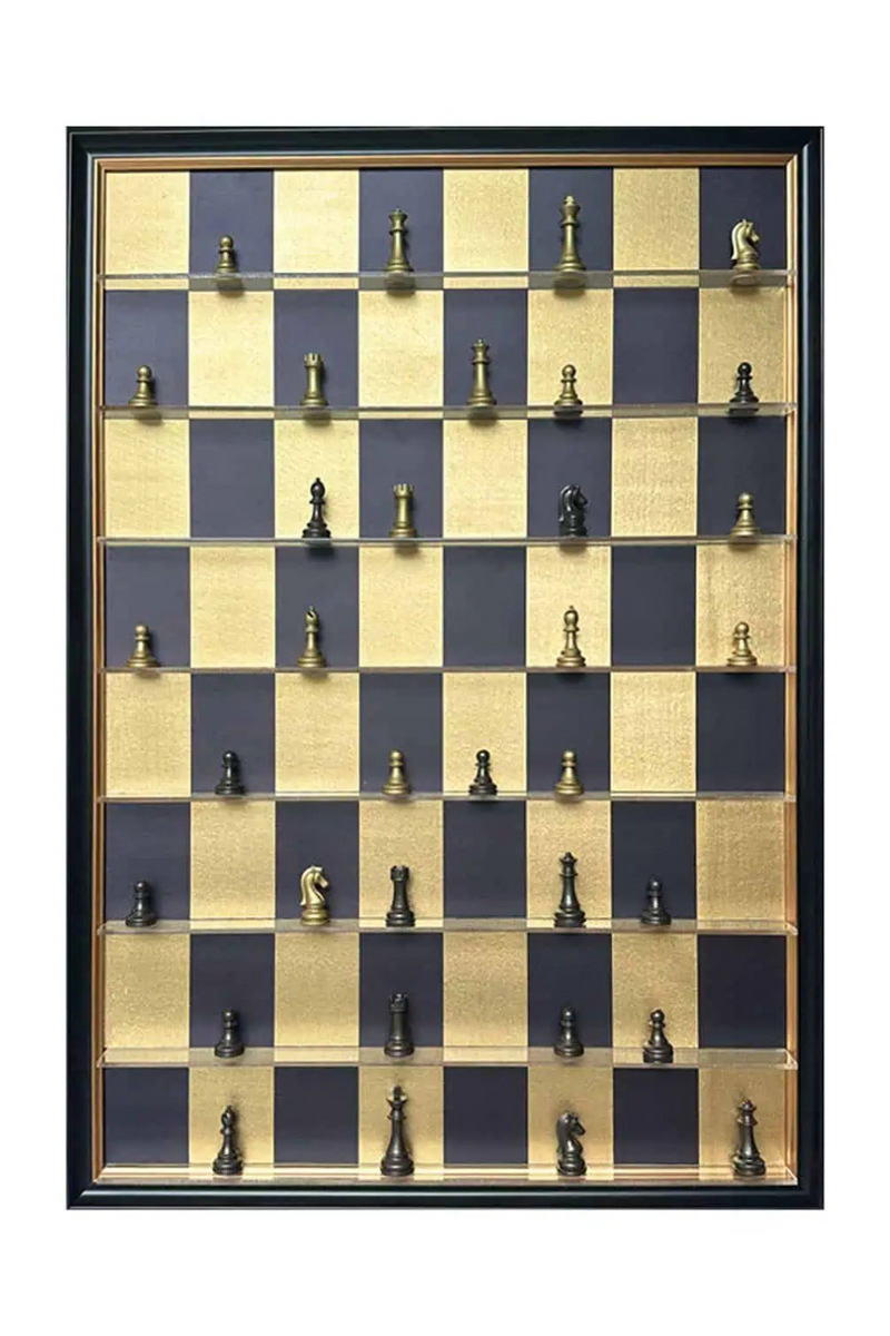 Chess Figures Wall Art | OROA Nala  | Woodfurniture.com