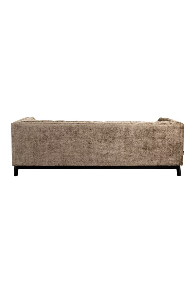 Taupe Chenille Channeled Sofa | OROA Beaudy | Woodfurniture.com