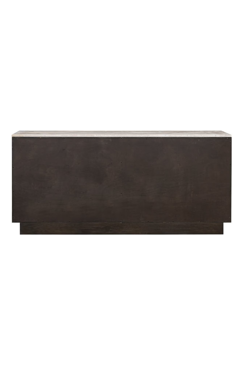 Brown Oak 4-Door Sideboard | OROA Claremont | Woodfurniture.com