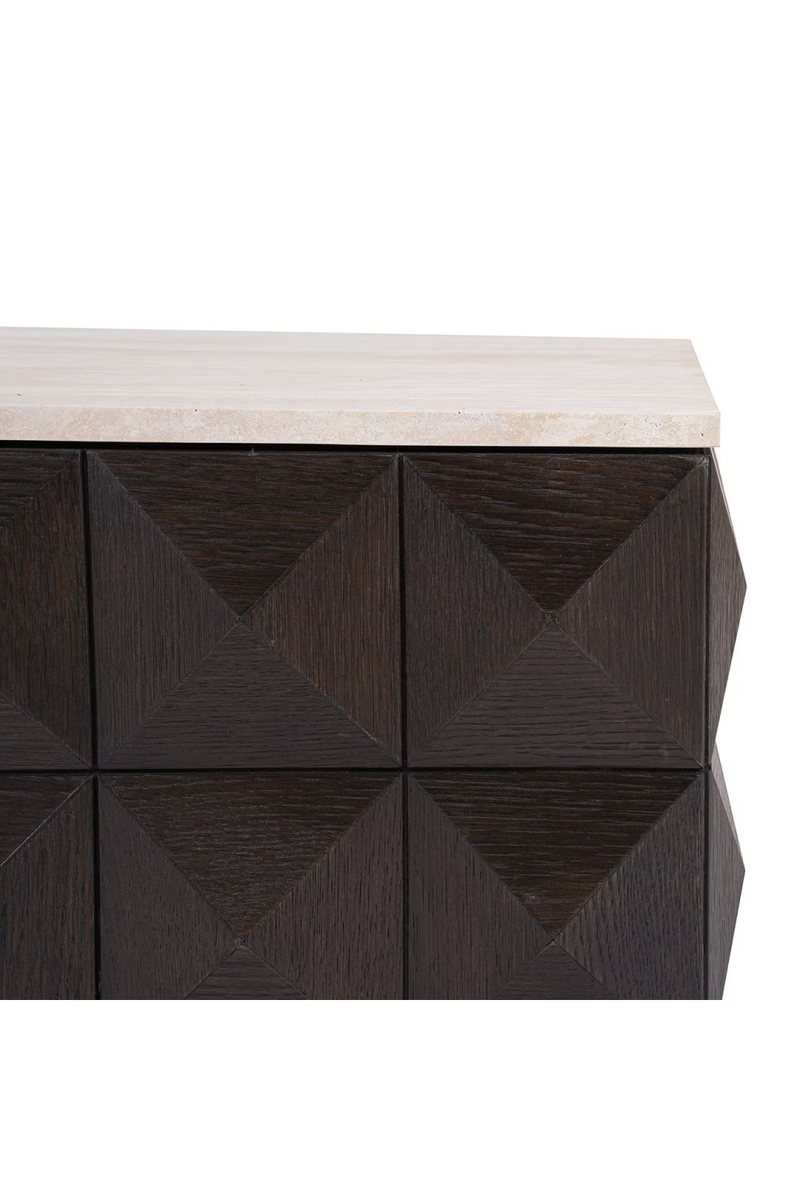 Brown Oak Coffee Table | OROA Claremont | Woodfurniture.com