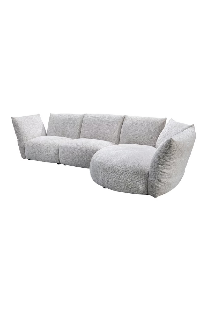 Cream Upholstered Sofa | OROA Loyd | | Woodfurniture.com