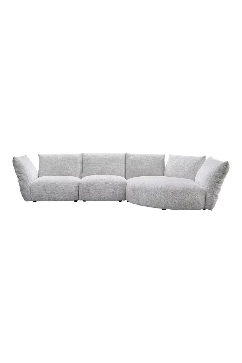 Cream Upholstered Sofa | OROA Loyd | | Woodfurniture.com