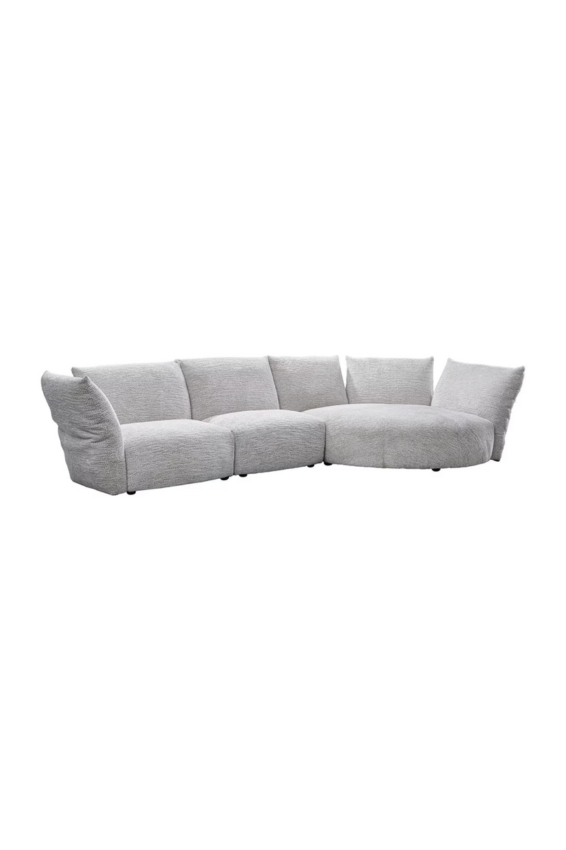 Cream Upholstered Sofa | OROA Loyd | | Woodfurniture.com