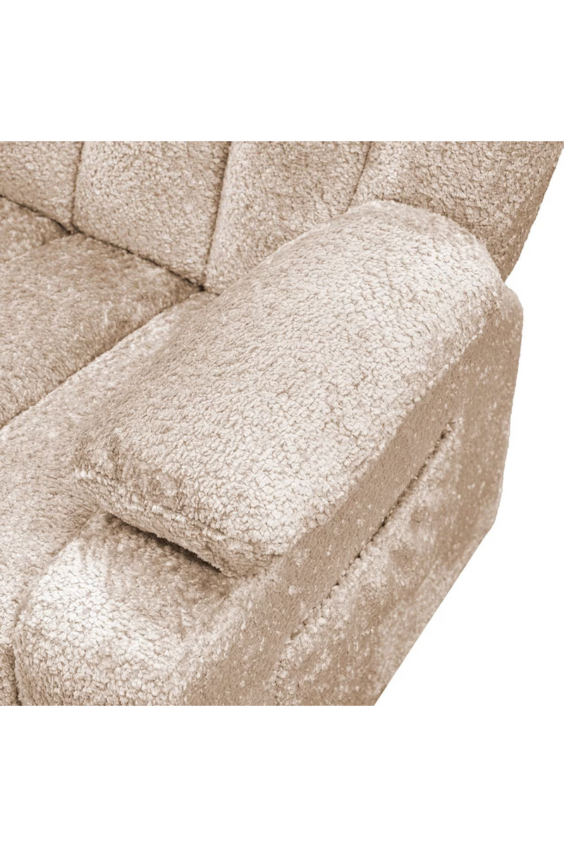 Beige Kids Swivel Chair | OROA Mickey  | Woodfurniture.com