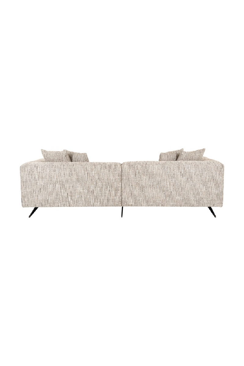 Metal Leg 3-Seater Sofa | OROA Hoxton | Woodfurniture.com