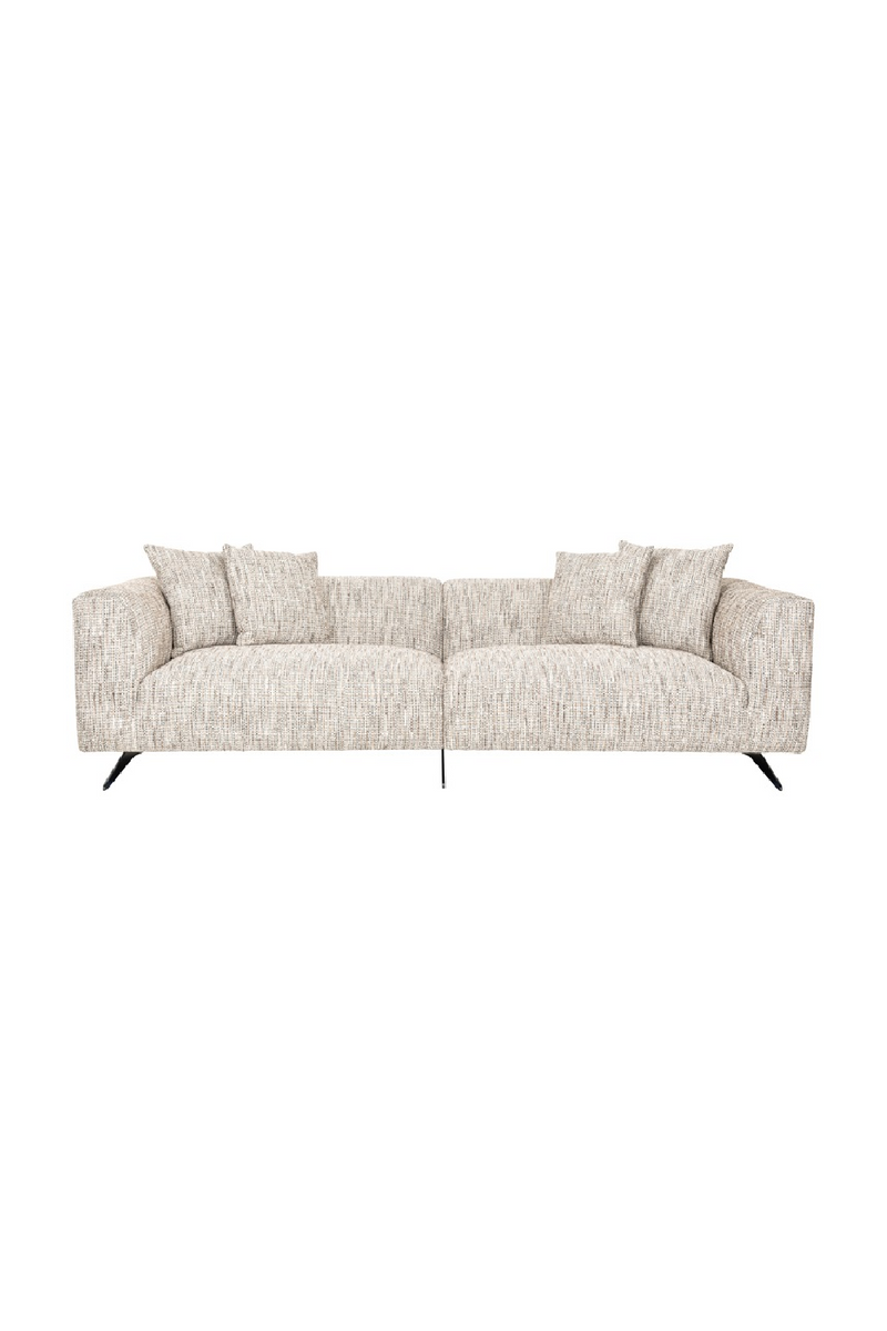 Metal Leg 3-Seater Sofa | OROA Hoxton | Woodfurniture.com