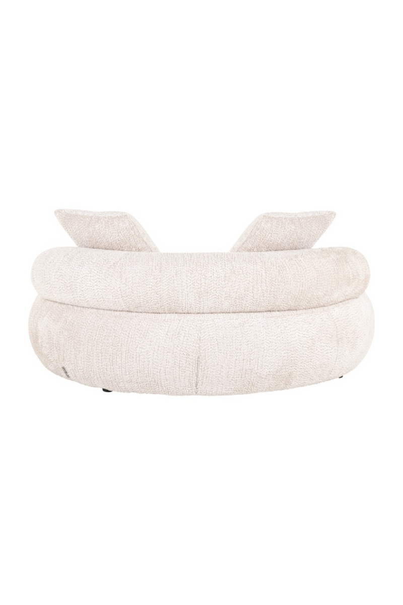 Cream Oval Daybed | OROA Tivola | Oroatrade.com